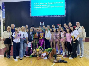 Петербуржцы стали победителями и призерами Кубка России по акробатическому рок-н-роллу